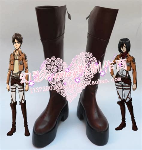 attack on the titan cosplay|attack on titan cosplay boots.